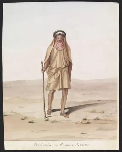 Bedouine ou Femme Arabe