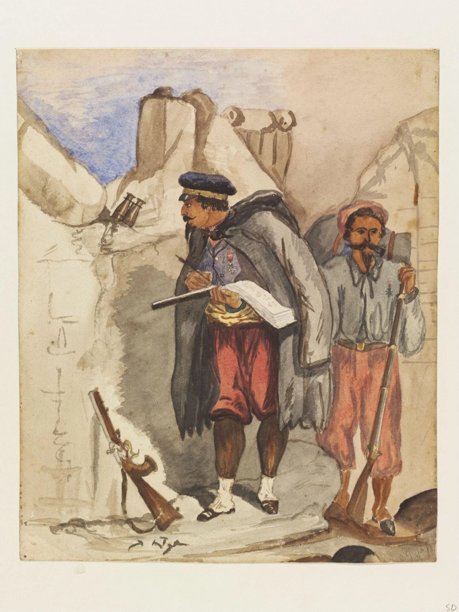 Durand Brager  The French Artistic correspondent in the Crimea