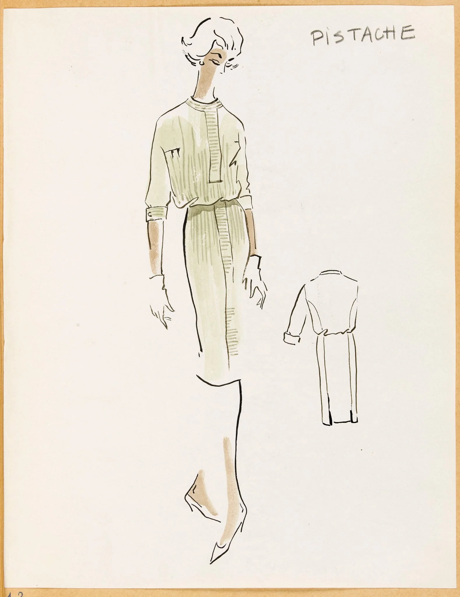 Pistache, by Marie-Louise Carven, 1957