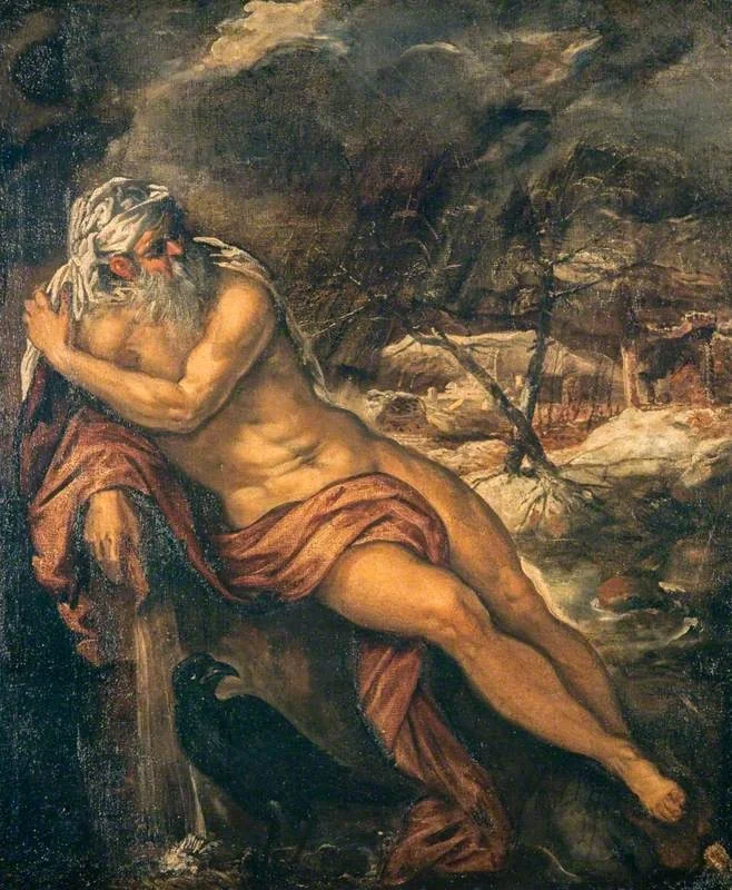 Winter, by Unknown, oil, 1600