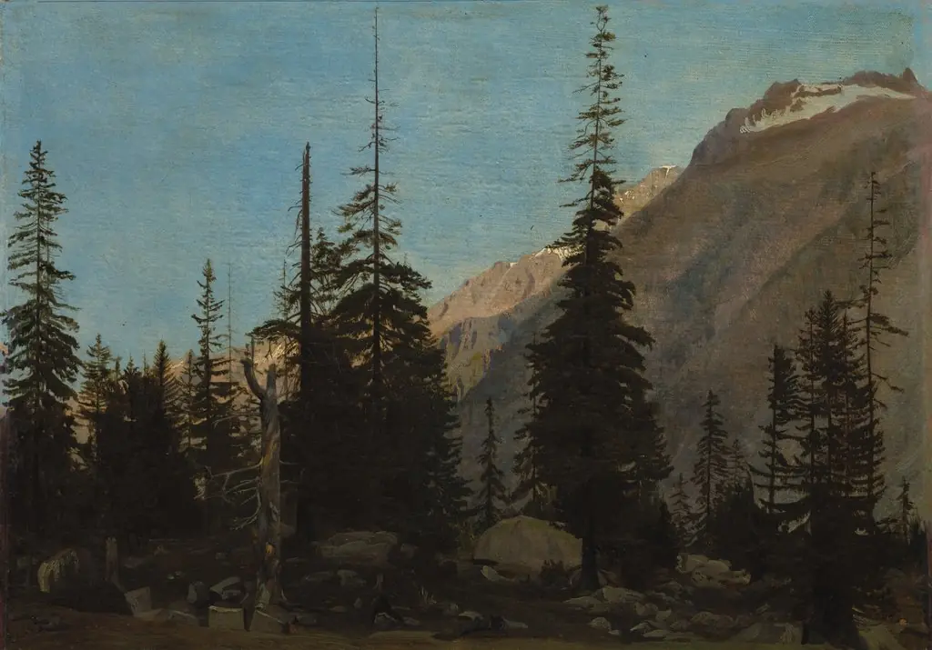 Alpine Landscape:  The Handegg, Switzerland