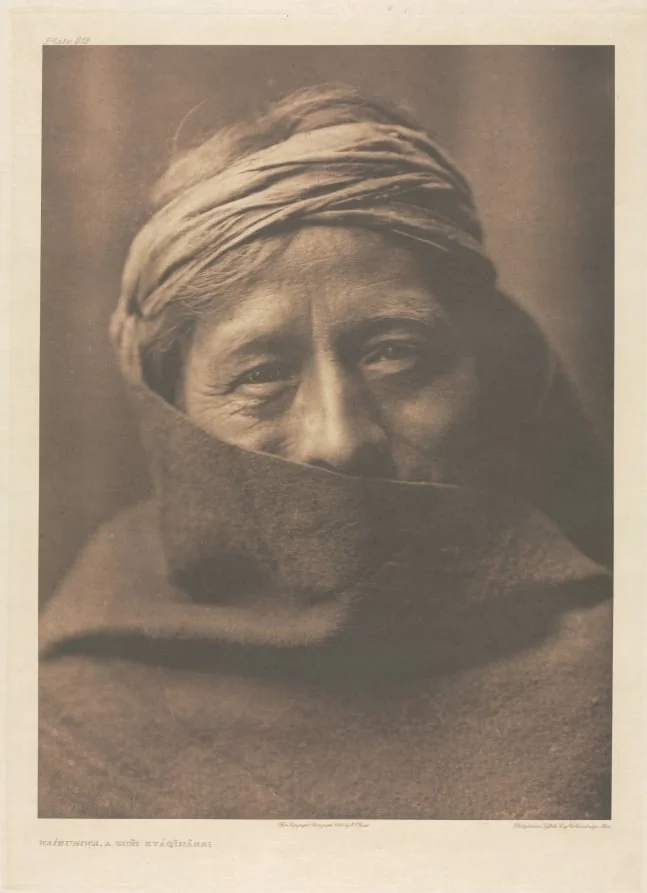 Portfolio XVII, Plate 612: Waíhusiwa, A Zuñi Kyáqimâssi, by Edward S. Curtis, 1903