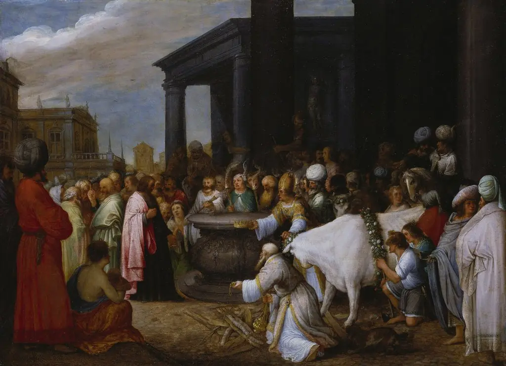 Paul and Barnabas are worshiped as gods in Lystra