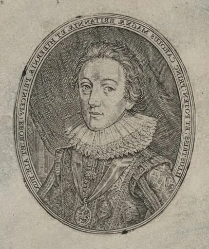 Charles I, King of England [top half]