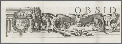 The Siege of La Rochelle: Plate 1