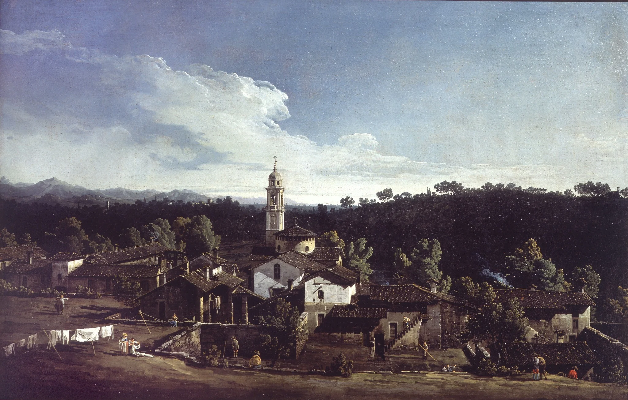 View of Gazzada near Varese