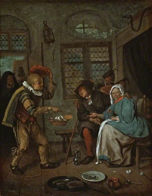 The Old Pancake Seller