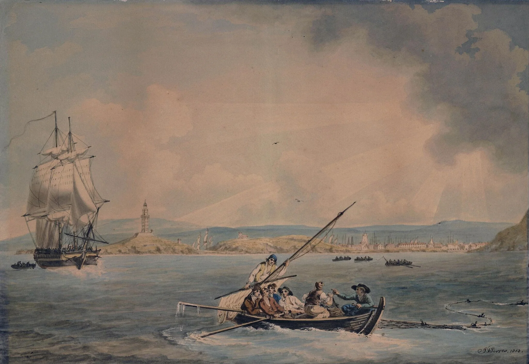Entrance to a Harbour