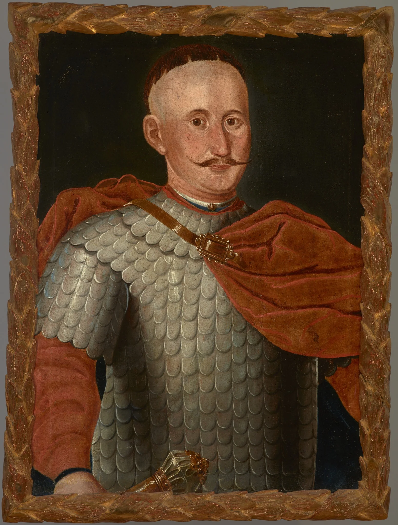 Portrait of Mikołaj Wybranowski, by Unknown, oil, 1715