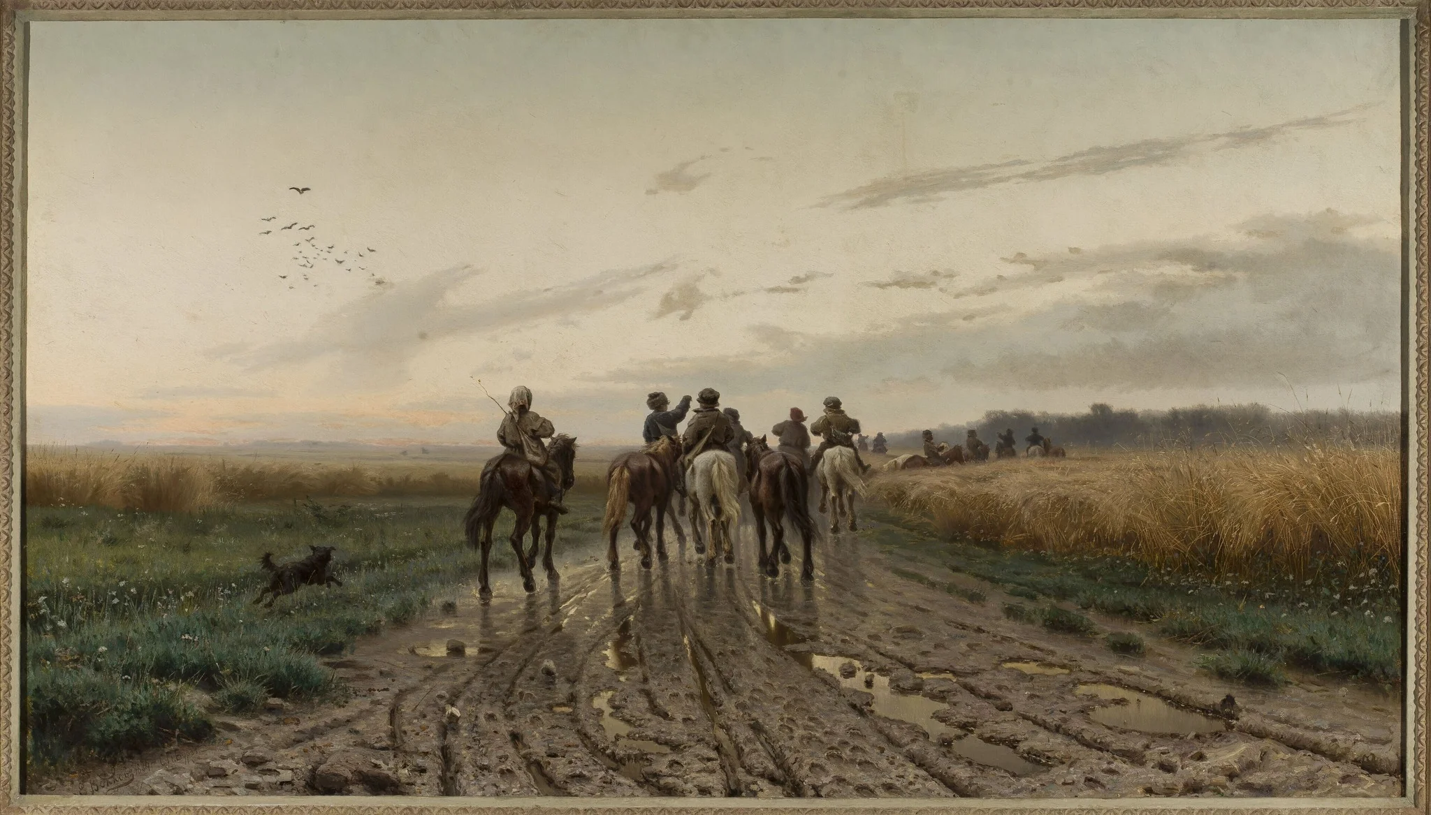 On the way to pasture