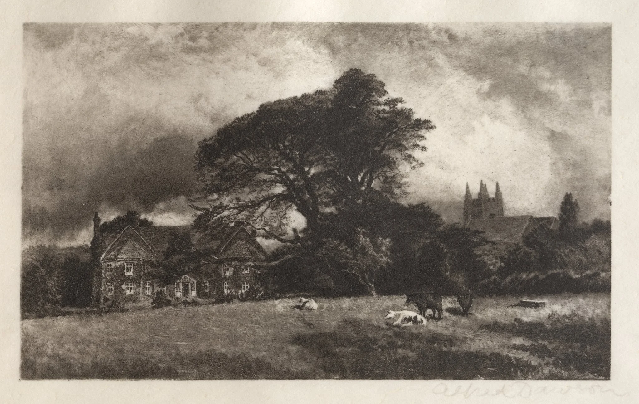 Eversley, by Alfred Dawson, 1893