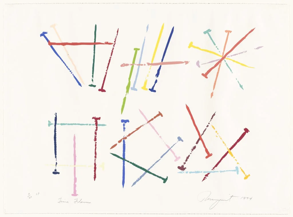 Untitled, by James Rosenquist, ink, 1974