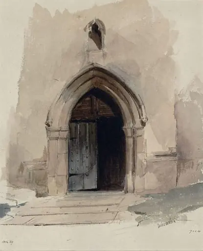 Church door, Bakewell