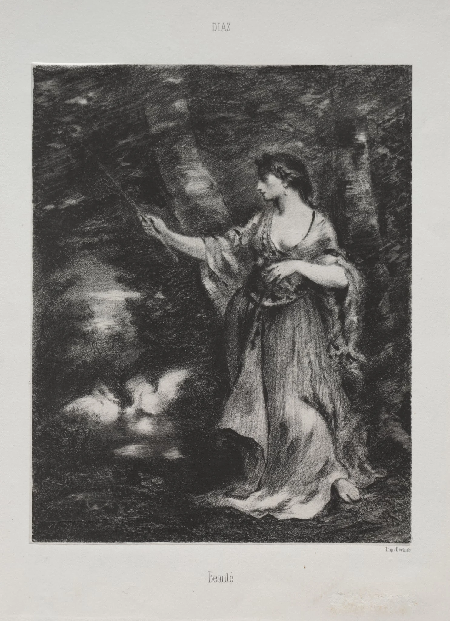 Beauté, by Narcisse Virgilio Díaz, 1849