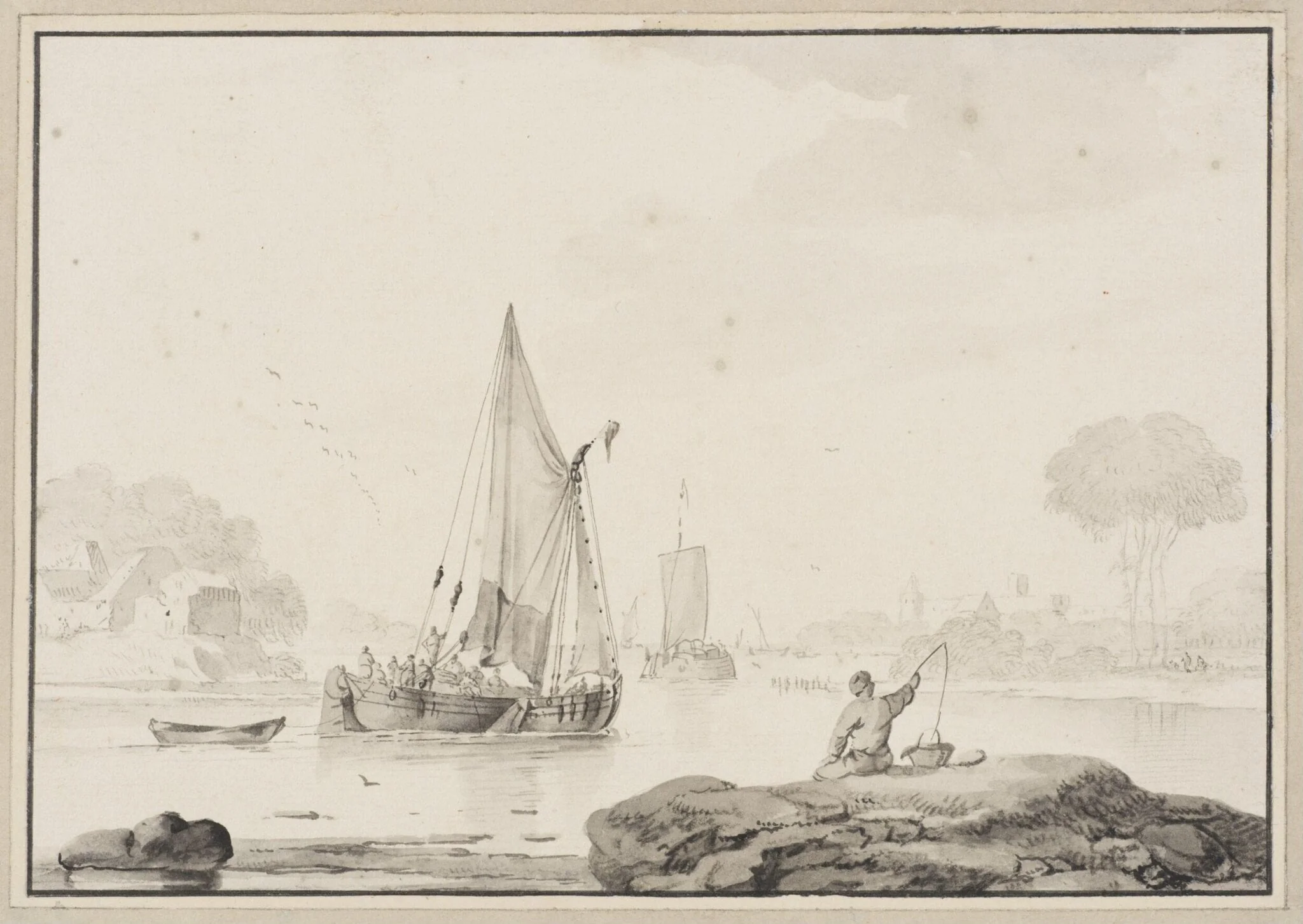 Dutch River Barges
