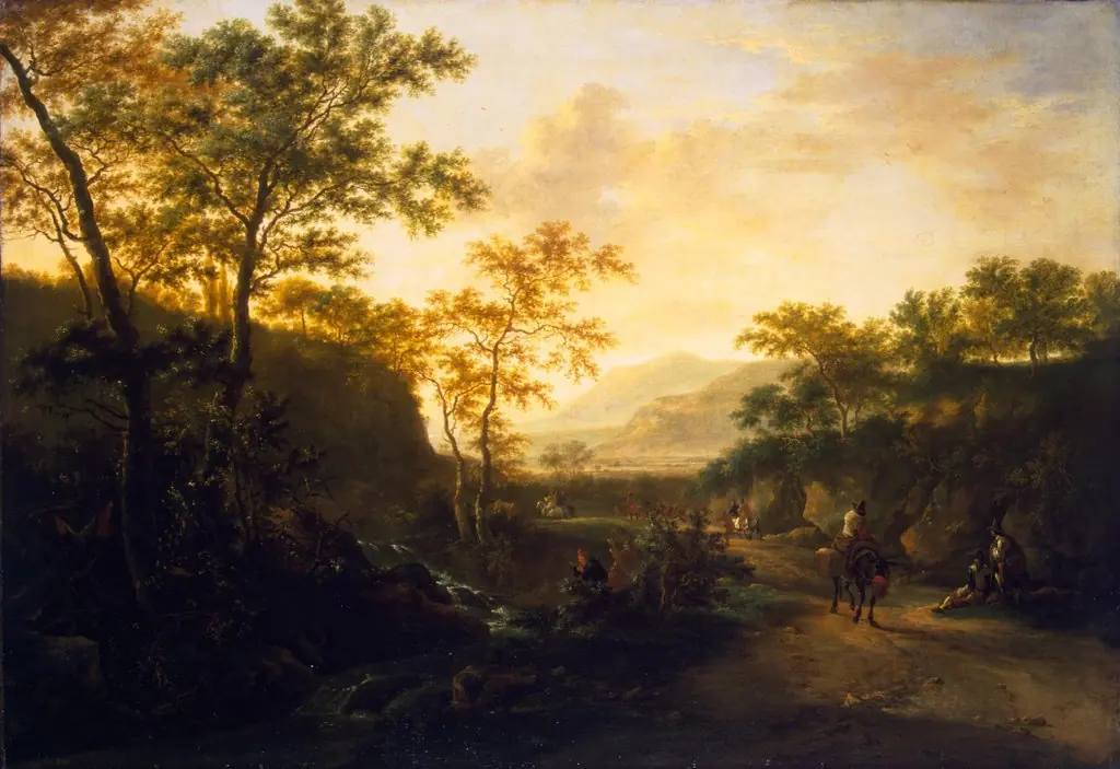 Italian Landscape with a Path