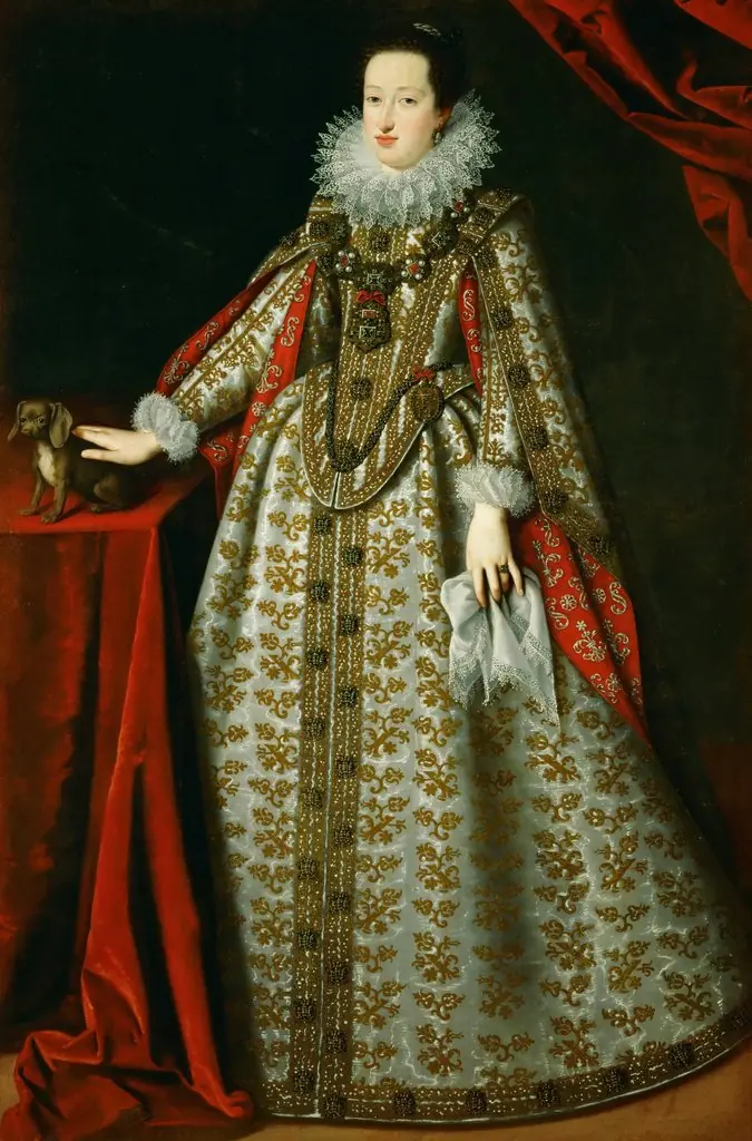 Portrait of Eleonore von Gonzaga (1598-1655), wife of Ferdinand II
