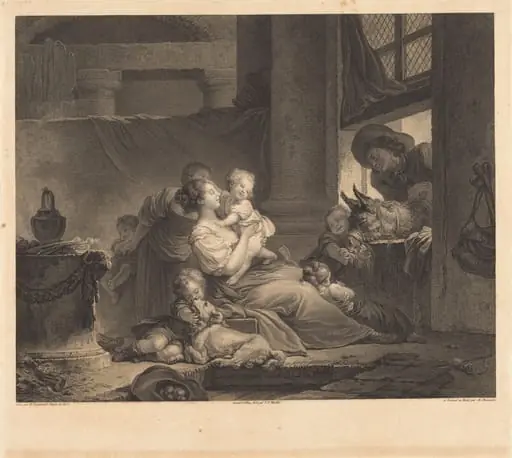 La famille du fermier