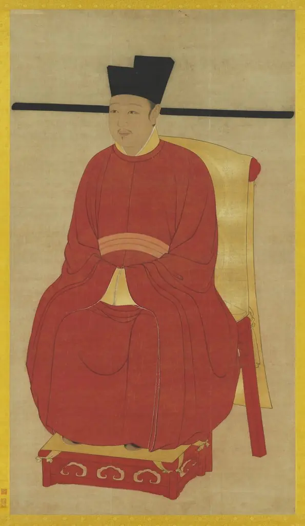 Seated Portrait of Emperor Song Huizong