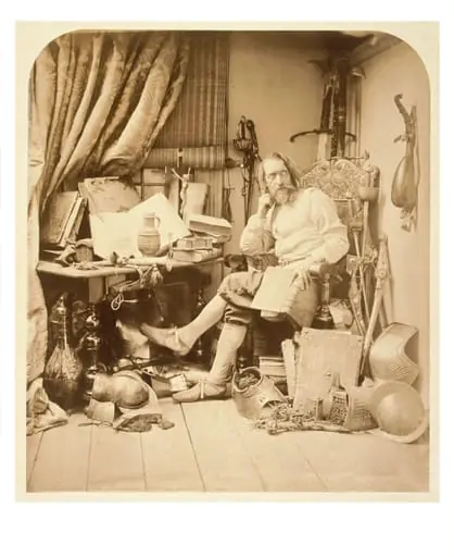 Don Quixote in His Study