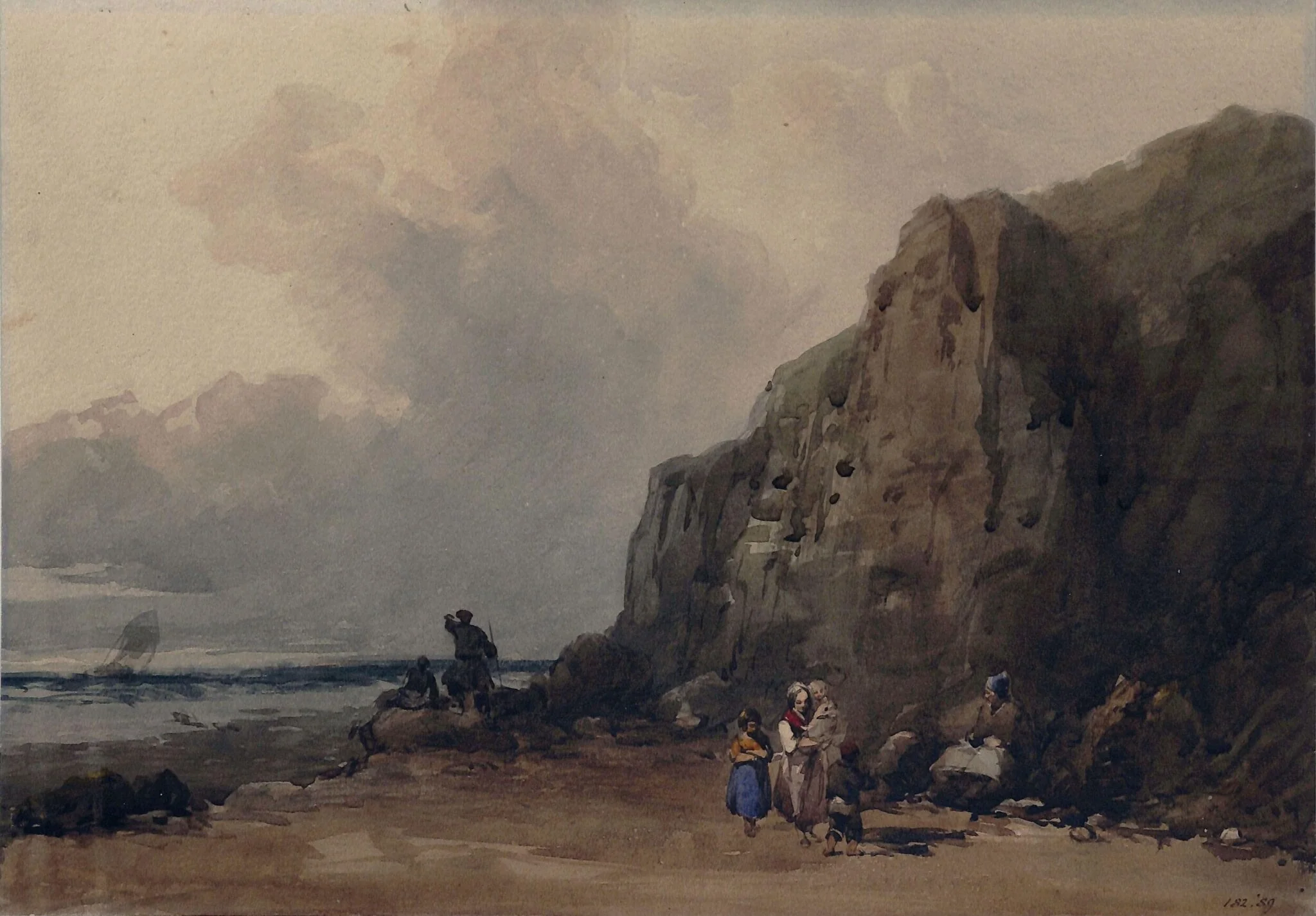 Coast scene, Isle of Wight