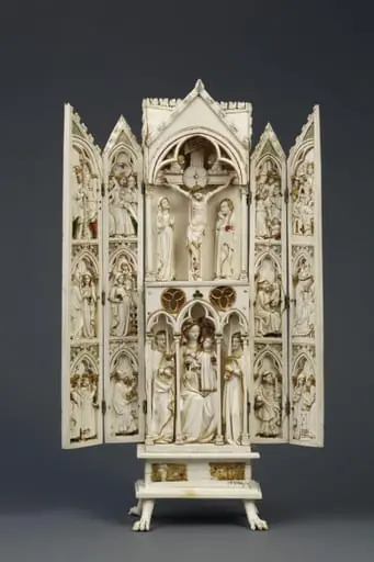 Virgin and Child, the Crucifixion and Scenes from the Life of Christ