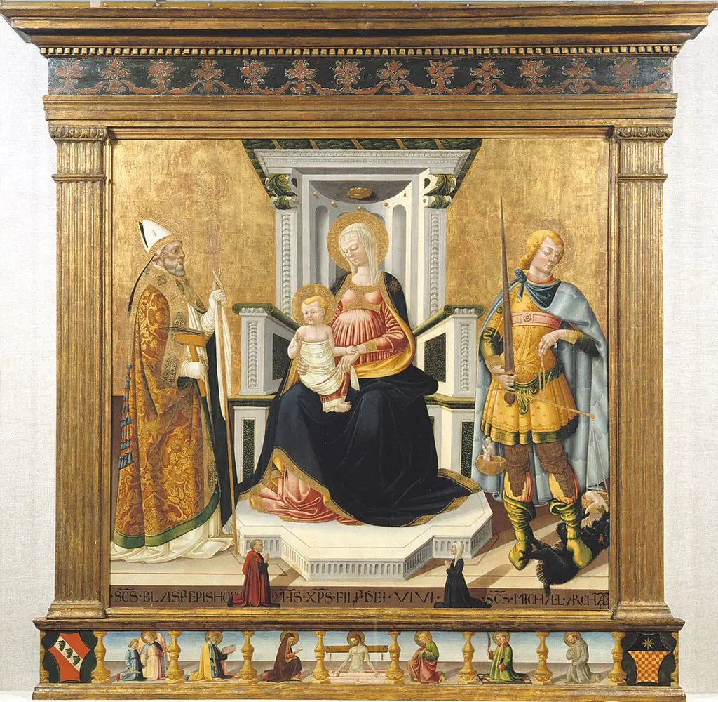 Madonna and Child with Two Saints (Bicci)