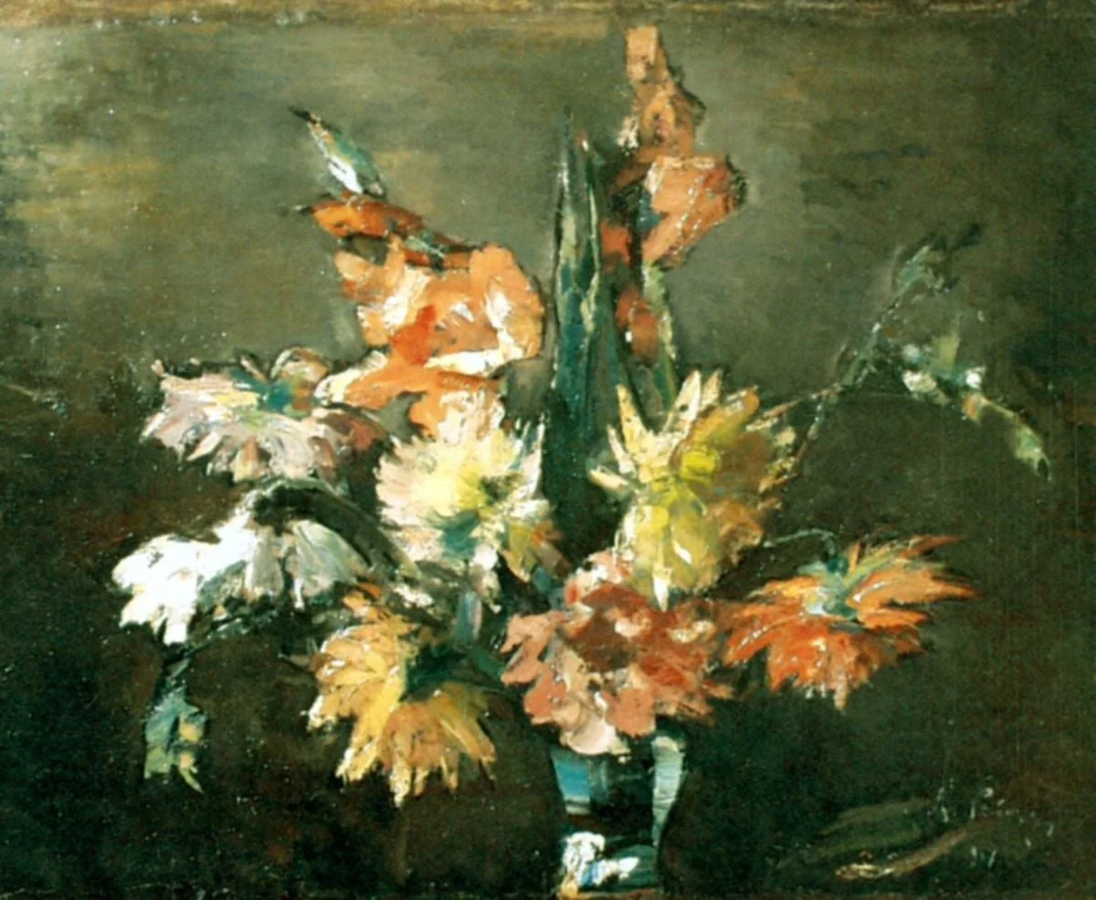 Dalii, by Gheorghe Petrașcu, unspecified, 1917