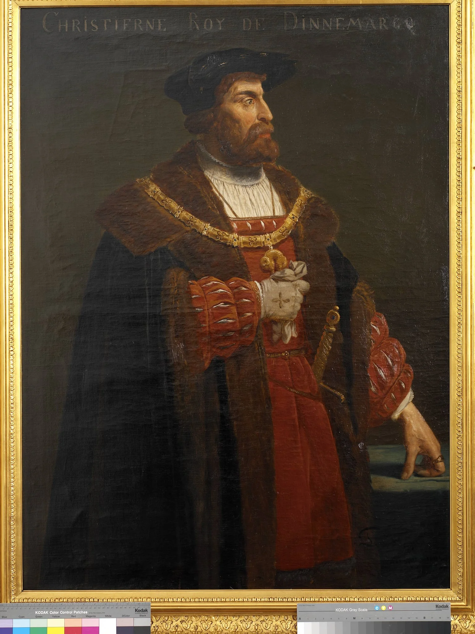 Christian II, by Unknown, 1861