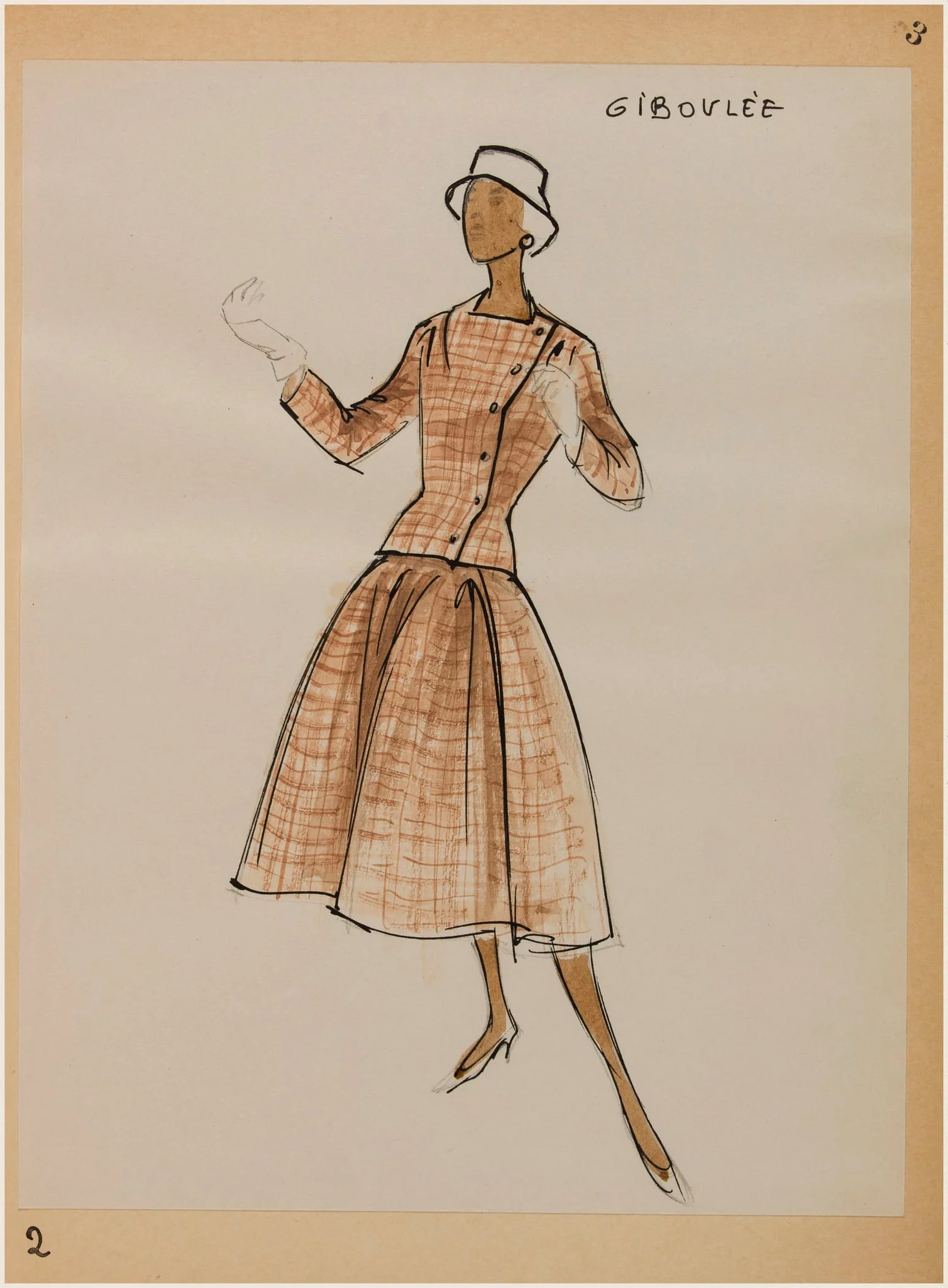 Giboulée, by Carven, 1956