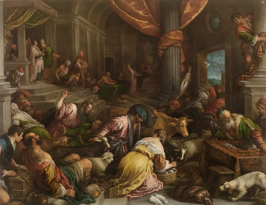 The Traders Cast out of the Temple