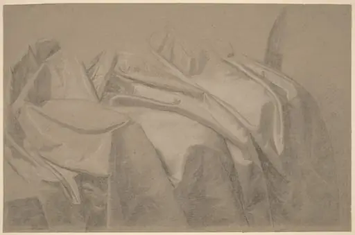 Drapery Study for "Mary and Elizabeth Royall"