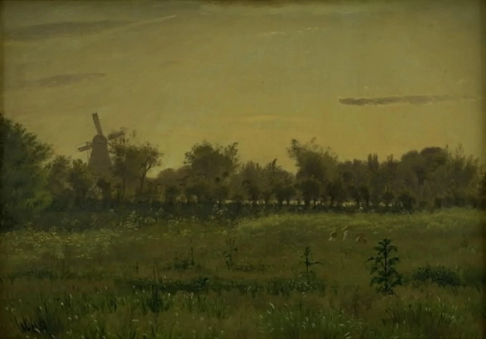 The Meadow near the Artist's House at Farimagsvej outside Copenhagen