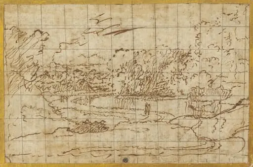 Road along a Winding River