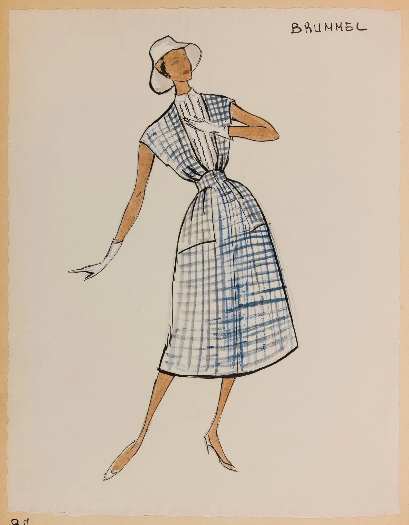 Brummel, by Carven, 1956