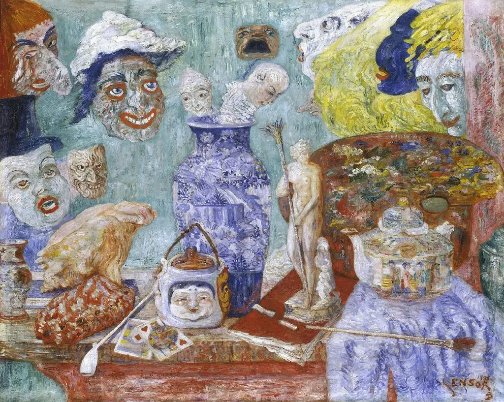 Still-life with Masks