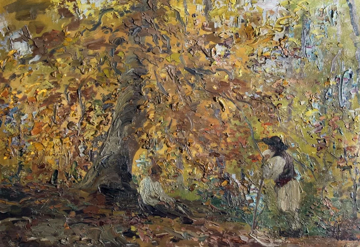 Peisaj cu figuri
