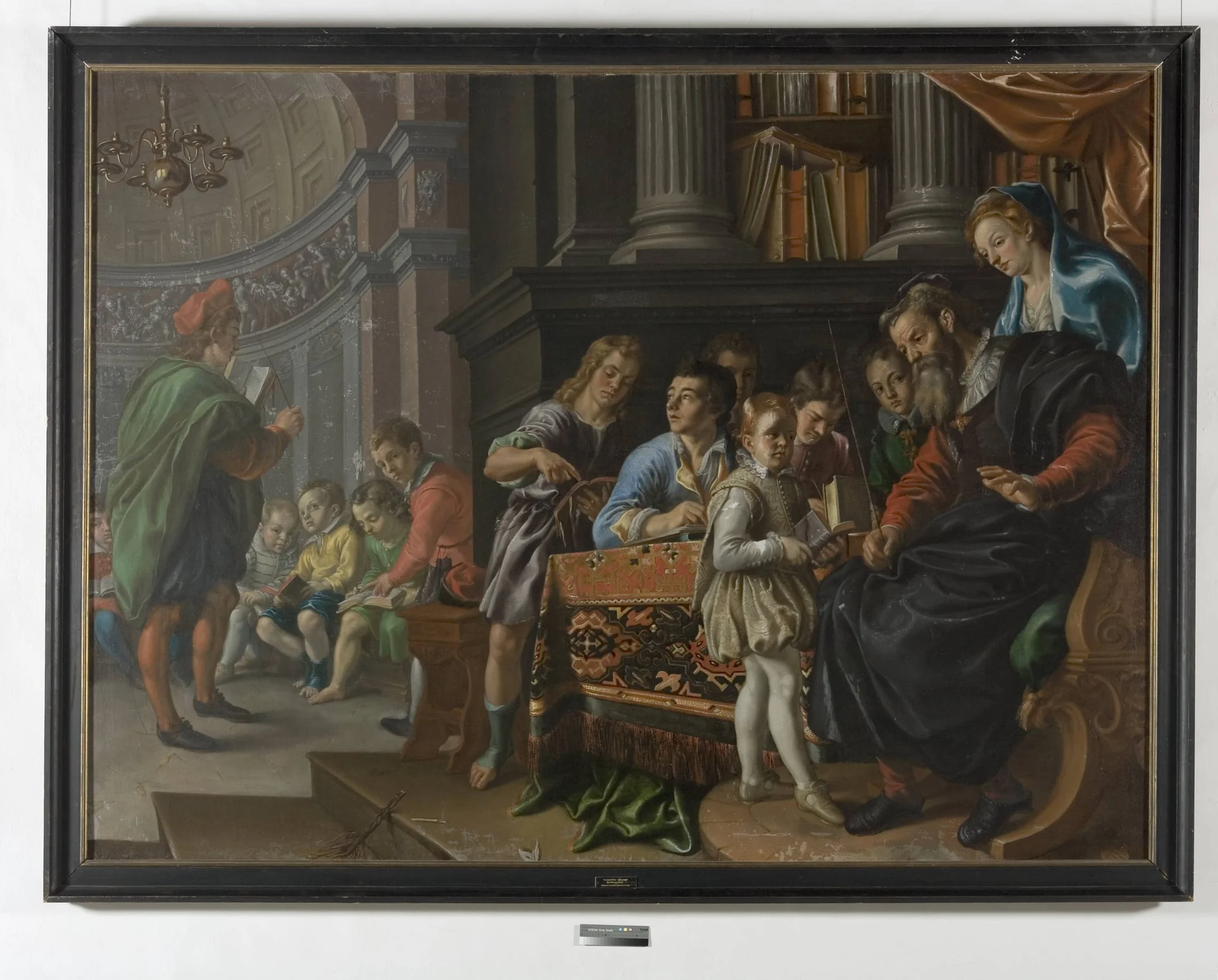 A Boys' School, by Unknown, 1550