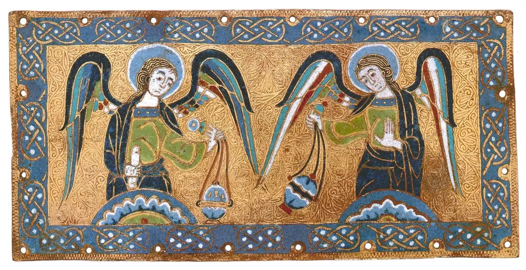 Plaque with Censing Angels