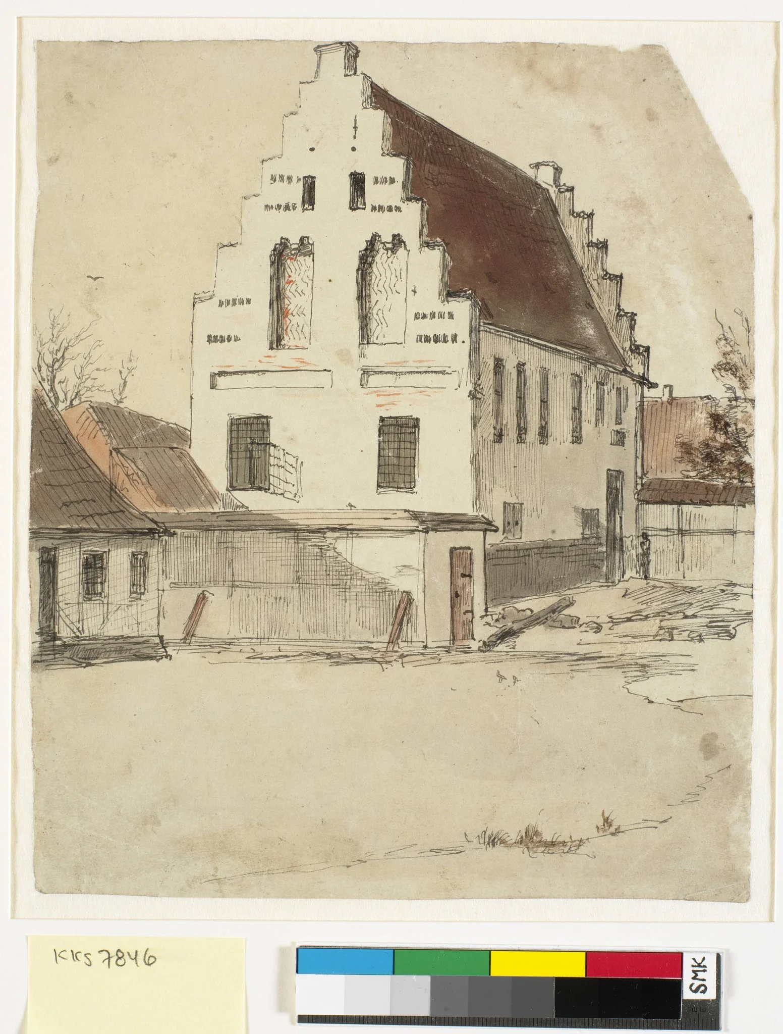 Ligkapellet ved Frue Kirke i Odense, by Unknown, unspecified, 1844