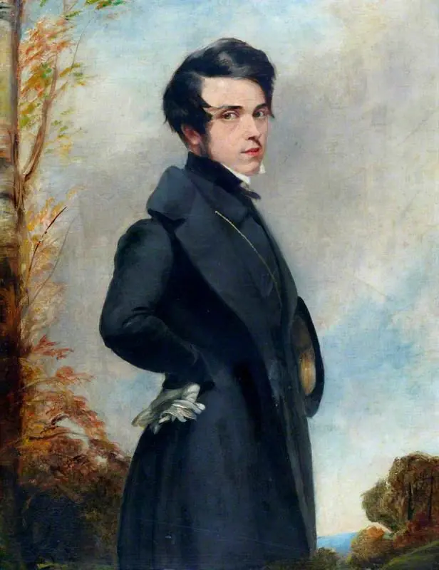 Portrait of a Man in a Black Frock Coat