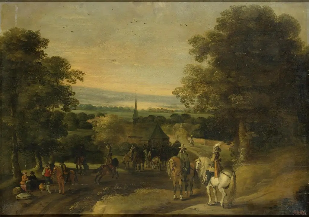 Landscape with a Cavalry Group