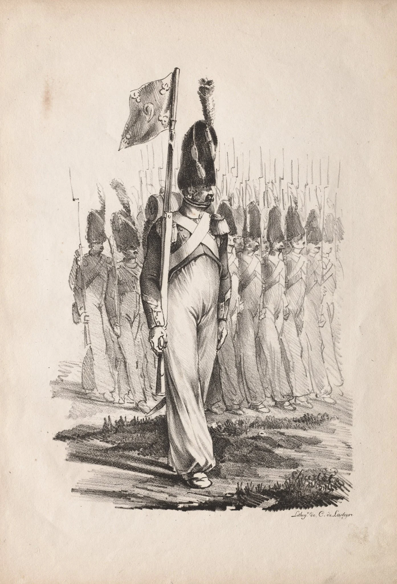 Military Costumes: Carabiners Sargent, General Guide