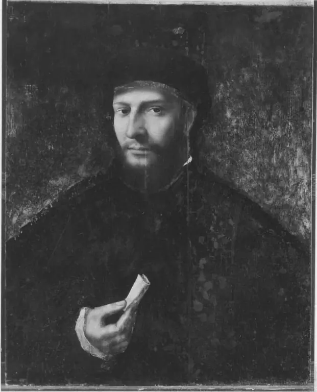 Portrait of an unknown man