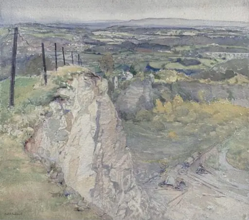 View from a Quarry's Edge