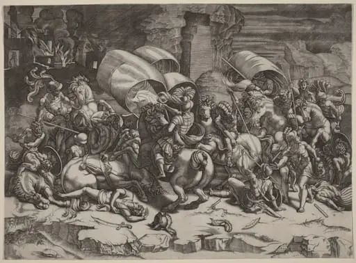 The Battle with the Cutlass