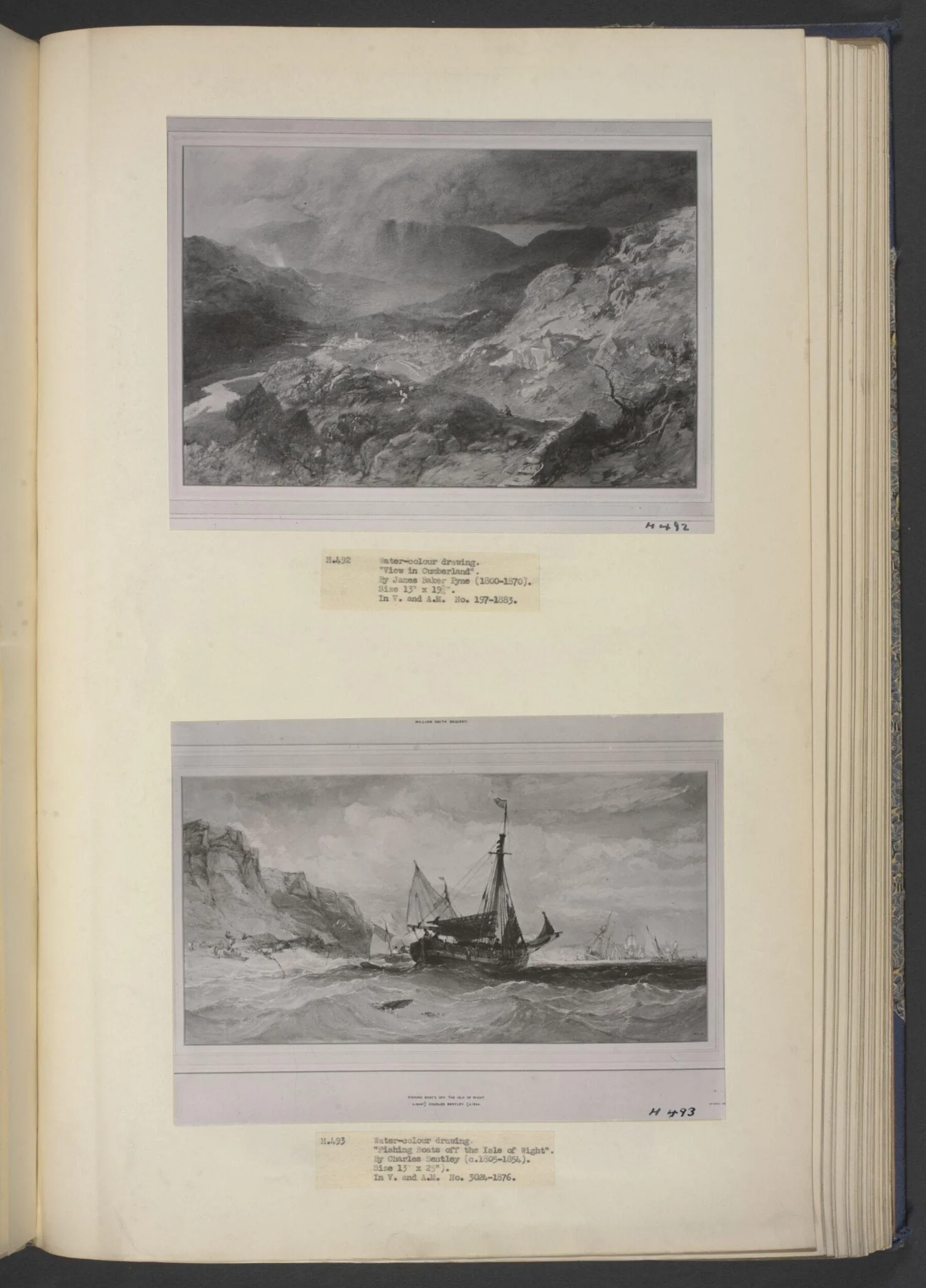 Fishing boats off the Isle of Wight