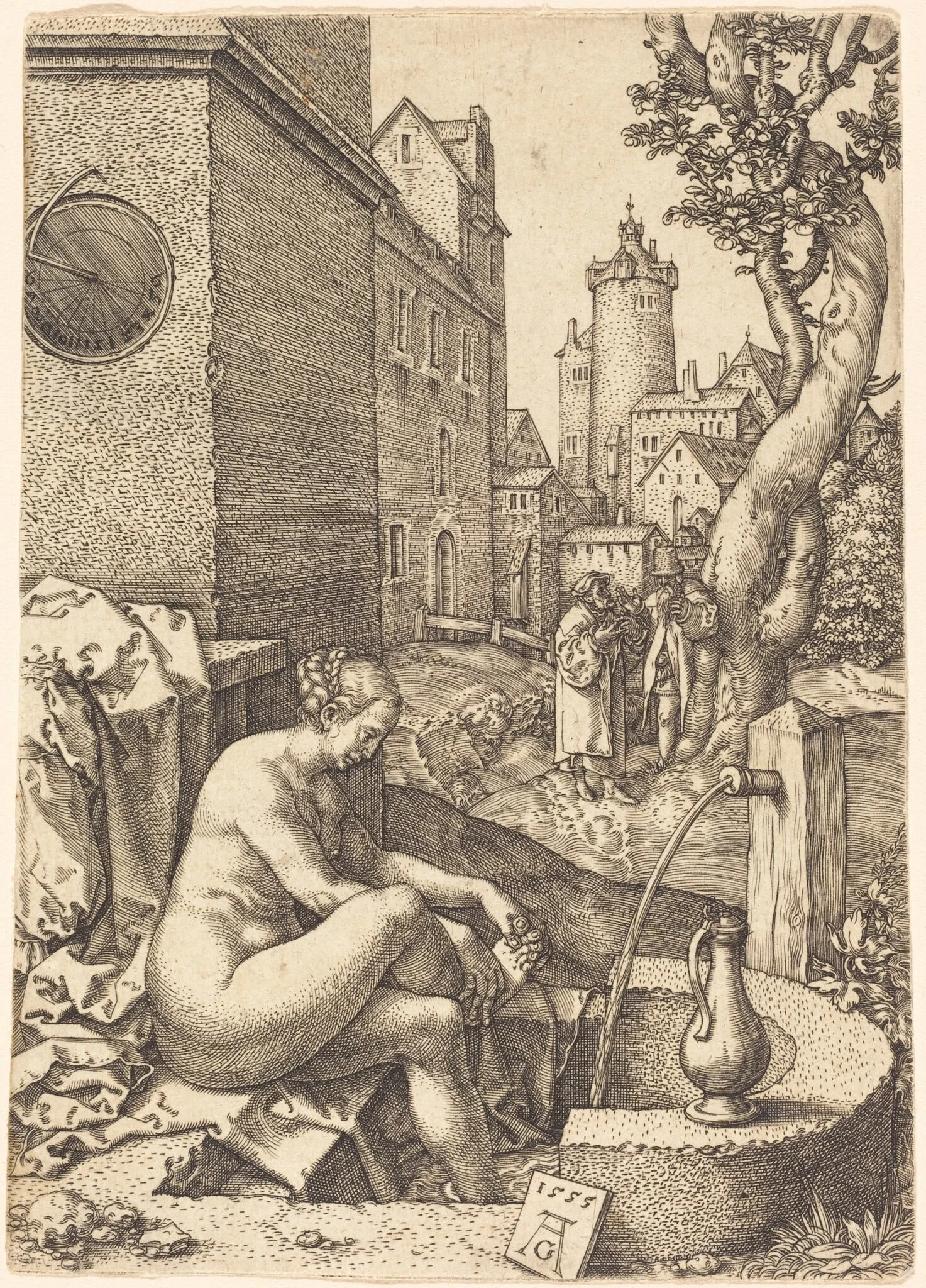 Susanna Surprised by the Two Elders