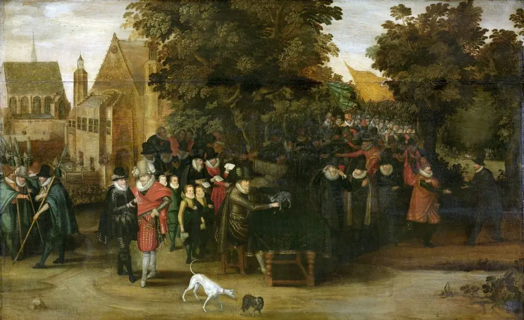 Satire on Dutch politics around 1619