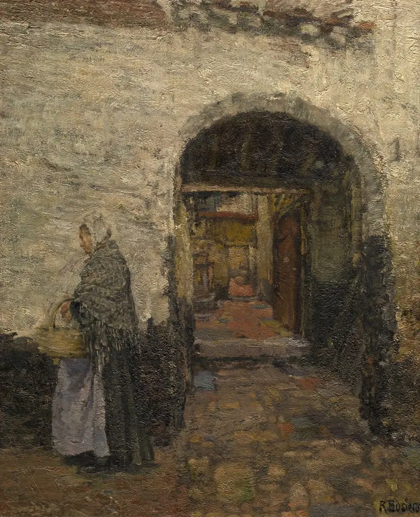The Vlaaikensgang in Antwerp